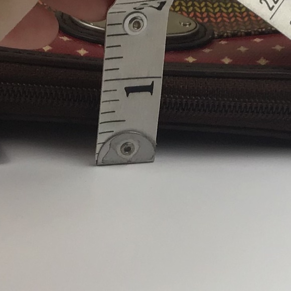 Fossil Key-Per Zip Around Wristlet Wallet - Picture 10 of 16